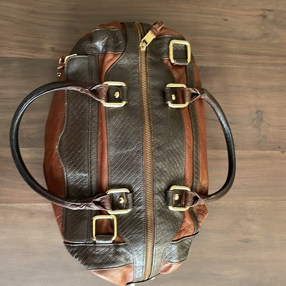 Rebecca Minkoff two-tone leather original MAB satchel - Picture 9 of 16